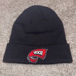 Nike black WKU beanie